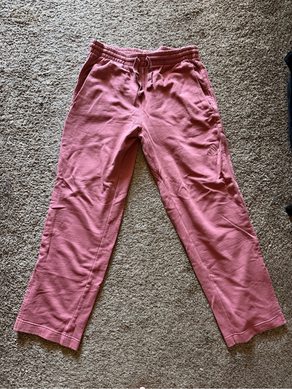 Adidas Dusty Pink Spilt Leg Sweatpants